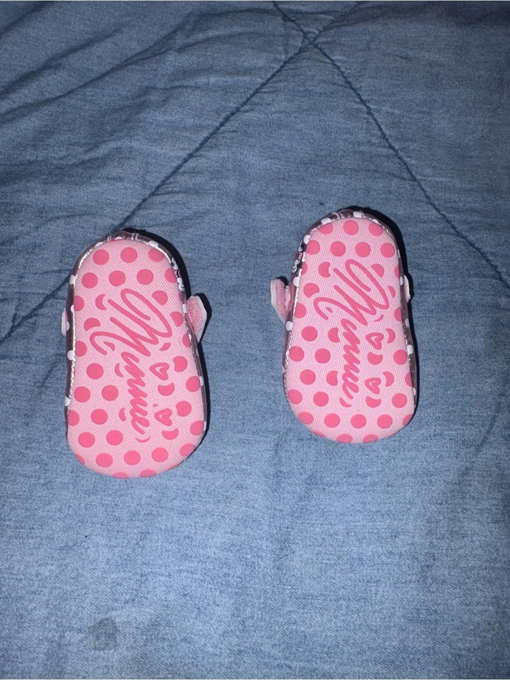 Baby Girls Metallic Pink Mary Jane Shoes with Bow